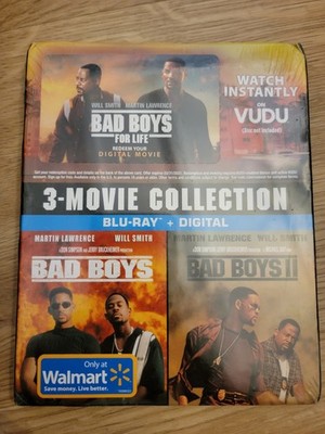 Bad Boys / Bad Boys II / Bad Boys For Life Blu-ray 3 Movie Collection 