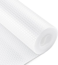 Plastic Shelf & Drawer Liner Waterproof Non Adhesive Cupboard Liner Kitchen