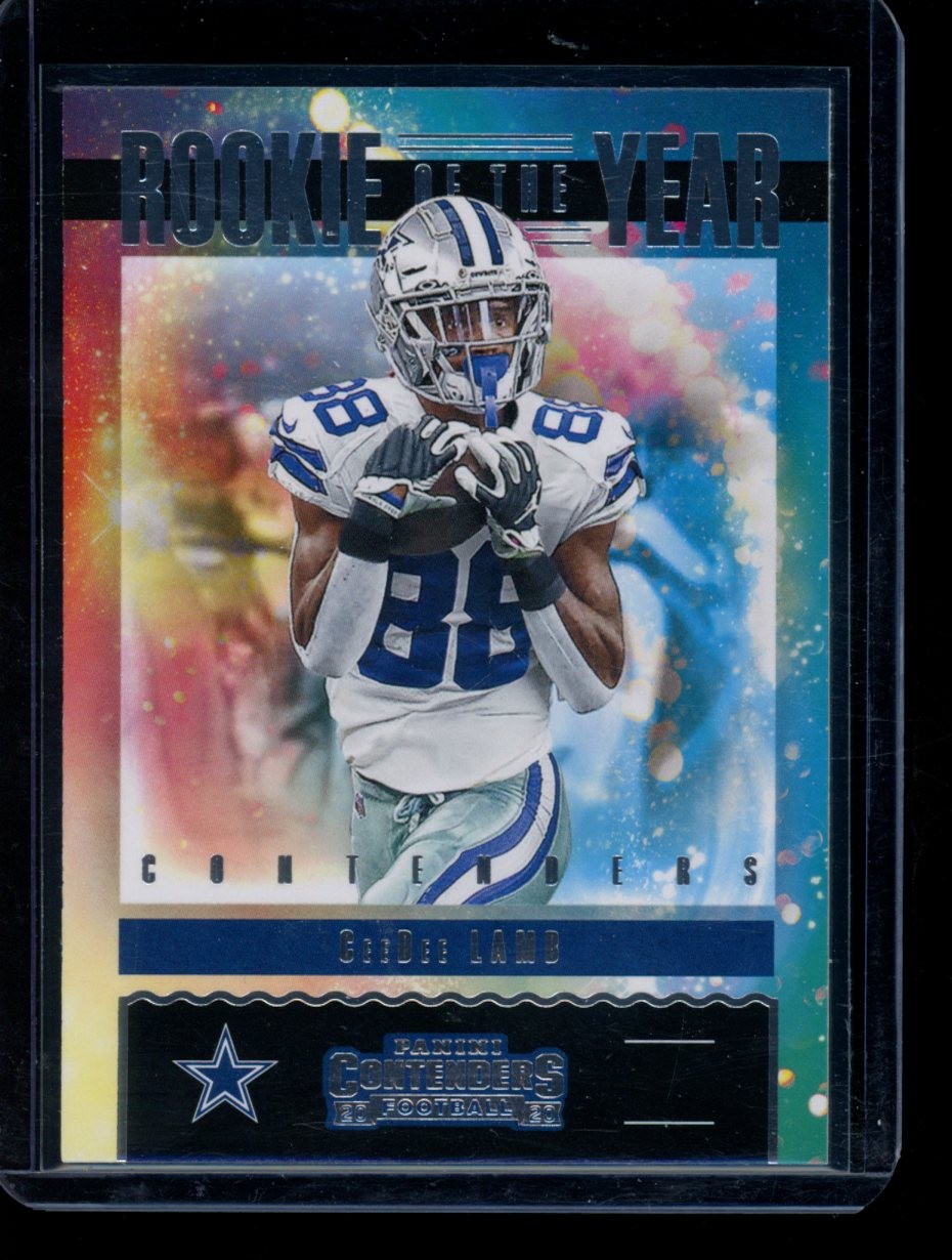 2020 Panini Contenders #RY-CDL CeeDee Lamb Rookie of the Year Contenders