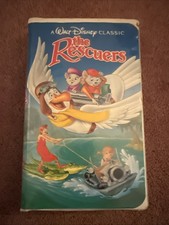 The Rescuers (VHS, 1992) Black Diamond Edition