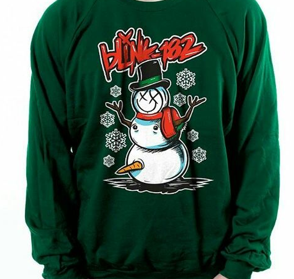 VTG Blink-182 band Christmas Sweatshirt All sizes S-5Xl JJ5882