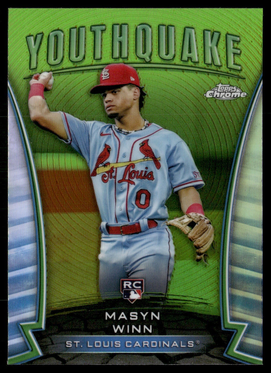 2024 Topps Chrome - Youthquake Masyn Winn #YQ-9 (RC) Refractor