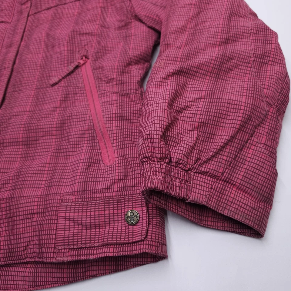 Columbia Pink Jacket Girls Size 7/8 Ski Snowboard With Hood - Image 4 of 4