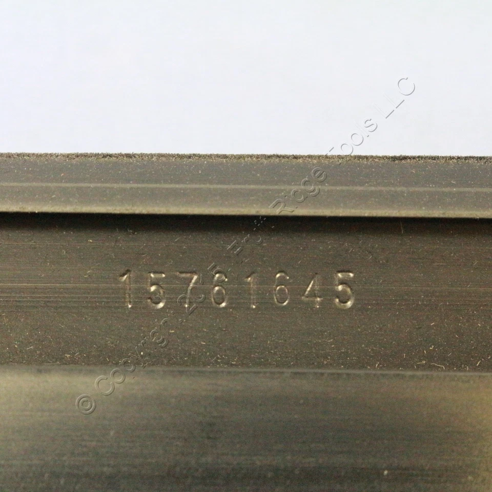 PAR GM OEM Ventana Trasera Exterior Sellado de Vidrio Tira de Clima Borde 15761644+15761645 Foto 3 de 4