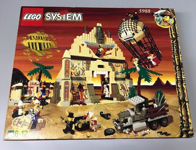 LEGO System Adventurers Pharaoh's Forbidden Ruins 5988 In 1998 New