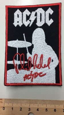 AC/DC  Patch (M273) Phil Rudd  ungebraucht Neu