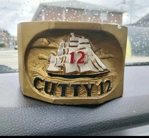 Vintage Cutty 12 Scotch Pedestal Bottle Holder