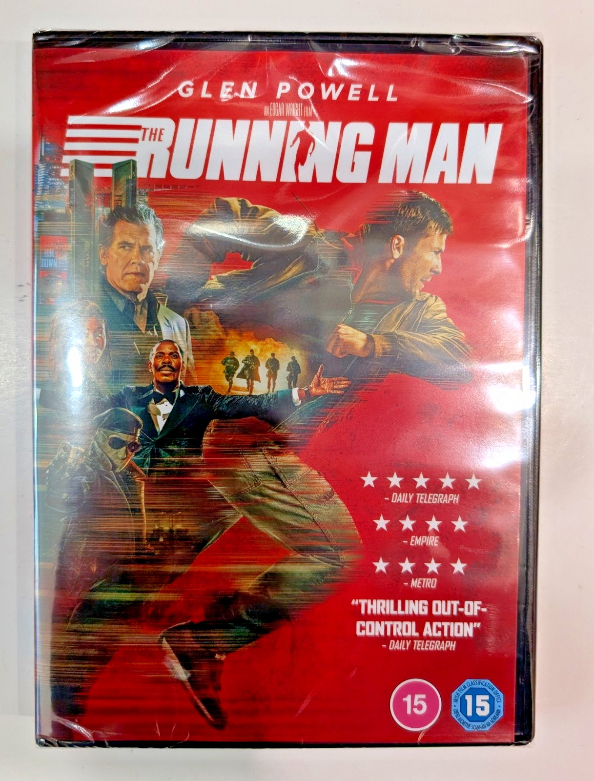 THE RUNNING MAN       BRAND NEW SEALED GENUINE UK DVD