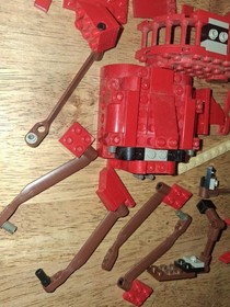 PN Lego Red Baron 10024 Used Partial Build Sculptures Incomplete No Manual