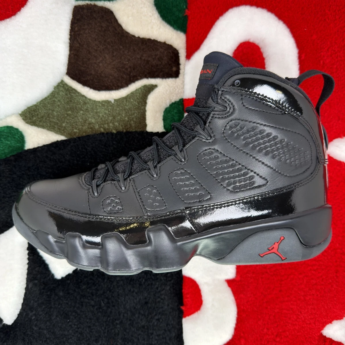 Air Jordan 9 Retro “Bred Patent 2018” 302370-014 Size 9M NOOOO BOXXX Jordan 9 Retro Bred for Sale | Authenticity Guaranteed | eBay main image 4