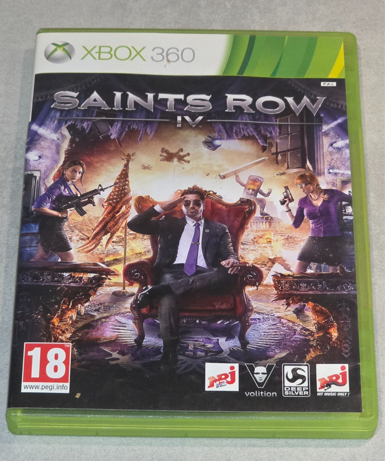 SAINTS ROW IV 4 MICROSOFT XBOX 360 EX