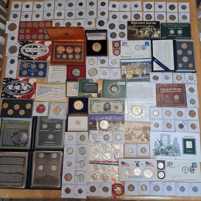 XL Estate Sale Junk Drawer Coin Collection Lot You Receive Everthing In Pics
