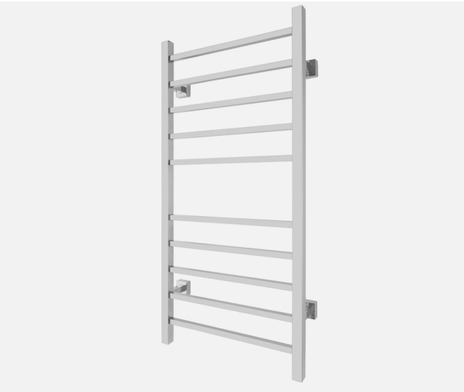 Warmer Polished Stainless Steel 10 Bar Design