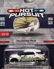 Greenlight 1:64 2020 Ford Police Interceptor Utility Philadelphia Police Model