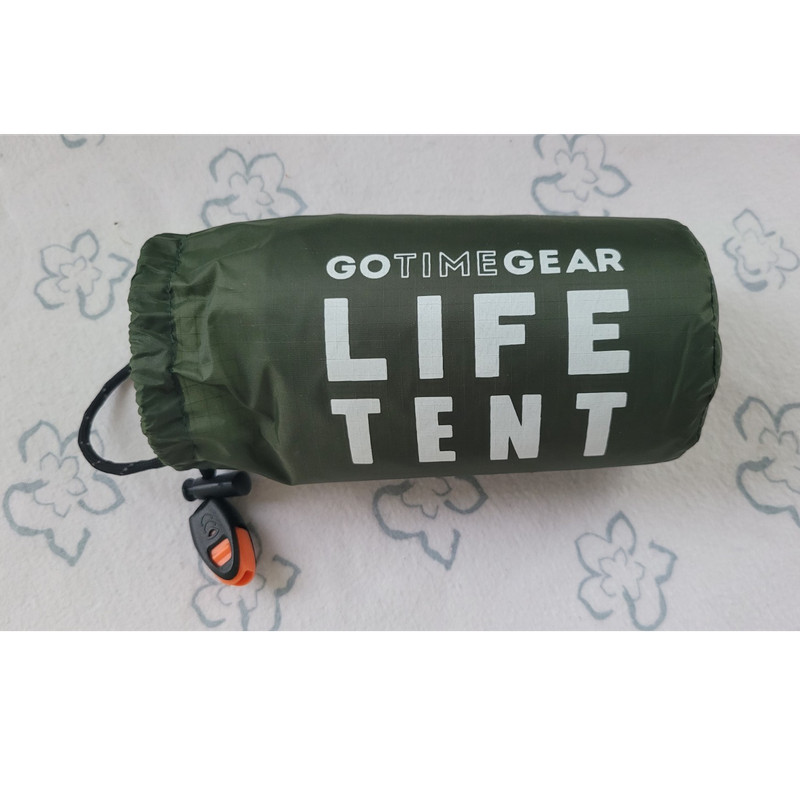 GOTIME GEAR Life Tent Emergency Shelter Portable Waterproof Green WITHOUT BOX
