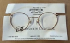 US GI Eyeglass Frame Randolph Engineering P3C1Y99-G 47mm-145mm Gold