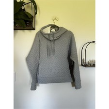 NWT Gap Fit Jacquard Hoodie Pullover Size Large