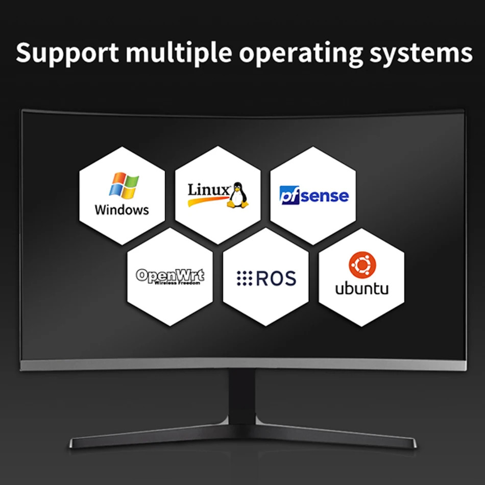 4xIntel i226-V U300E 1240P 8x2.5G LAN 2*SATA Firewall Appliance Mini PC Proxmox