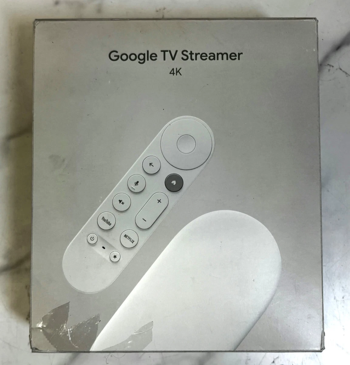 Google Chromecast with Google TV White 2160p Google Assistant