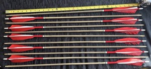 Allegheny Mountain Arrow Woods 75-80 Spine Tapered Ash Arrows