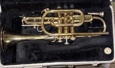 Rare Bundy Selmer USA trumpet designed by vincent Bach with case Open to offers 