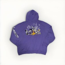 Disney 100 Years of Wonder embroidered sweatshirt hoodie Adult Unisex 3XL Mickey