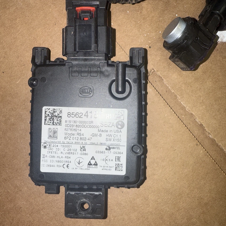 OEM GM 2020-23 Chevy Silverado/GMC Rear Bumper Backup Sensor Wire Harness #1002 - Image 3 of 4