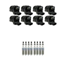 NGK 8 Ignition Coil 8 IridiumIX Spark Plugs Kit For Suburban 3500HD 6.0 V8 2019
