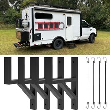 Side Mount Ladder Rack For Open Enclosed Trailer Heavy Duty Steel 4 Pack