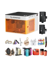 ATOMSTACK P1 Dual Laser Engraver, 5W Diode, 1.2W Infrared Laser, Laser Cutter...