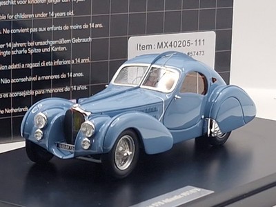 Bugatti T57S Atlantic #57473 - graublau - 1:43 - Matrix (MX40205-111)