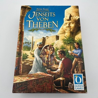 Jenseits von Theben Queen Games Peter Prinz Brettspiel vollständig