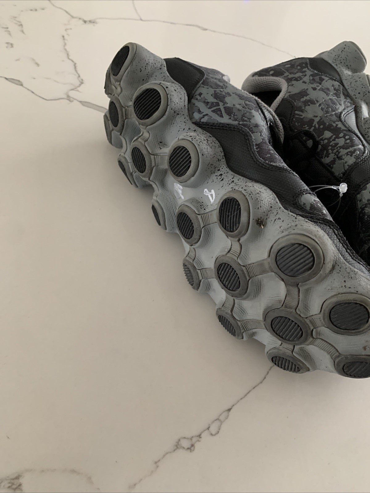 Men’s US 7 REEBOK ATV 19 Gray Black  All Terrain Running Shoes Drip Splatter thumbnail 10