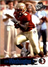 2006 Press Pass Blue #16 Leon Washington Rookie Card RC . rookie card picture