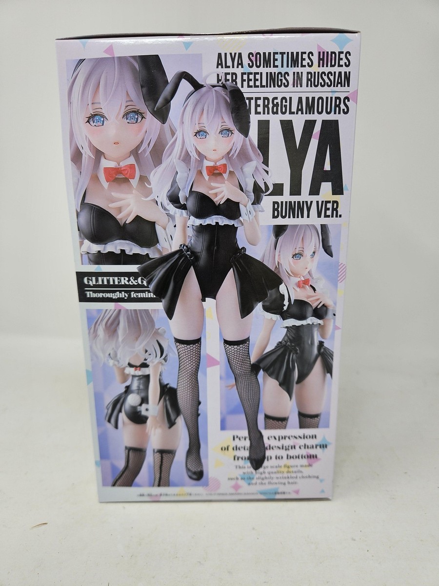 Banpresto Glitter & Glamours Alya Bunny Ver Figure Black Outfit