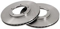 2X A.B.S. Bremsscheibe 15758 FüR Porsche 924 914 944 911 Targa Turbo Carrera