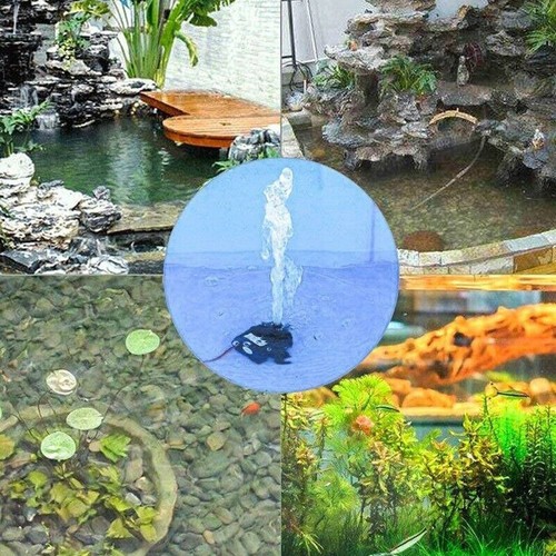 Mini WasserpumpeTauchpumpeBrunnenpumpe Salz Schlüsselwörter Springbrunnen Teich - Bild 4 von 21