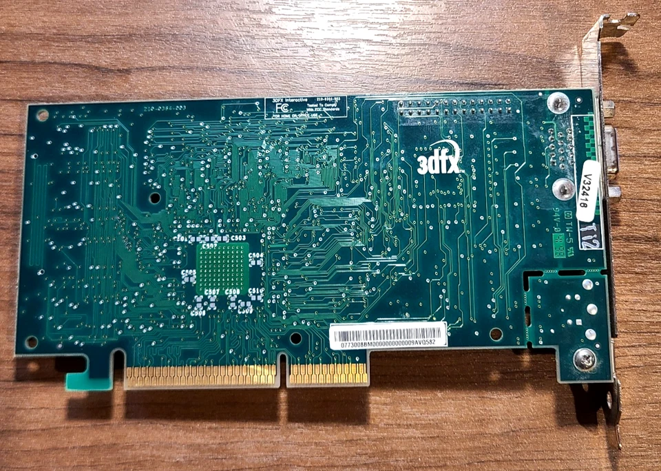 1999 STB Voodoo3 30003DFX AGP Video Card  16MB 210-0364-003 - Image 3 of 4