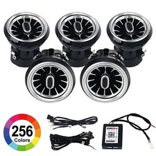 256 Farben APP Control Air Vent LED Umgebungslicht f&uuml;r Mercedes W176 W117 W156