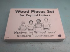 Learning Without Tears Wood Pieces Set for Capital Letters LWT4886 PreK-5 WP 2