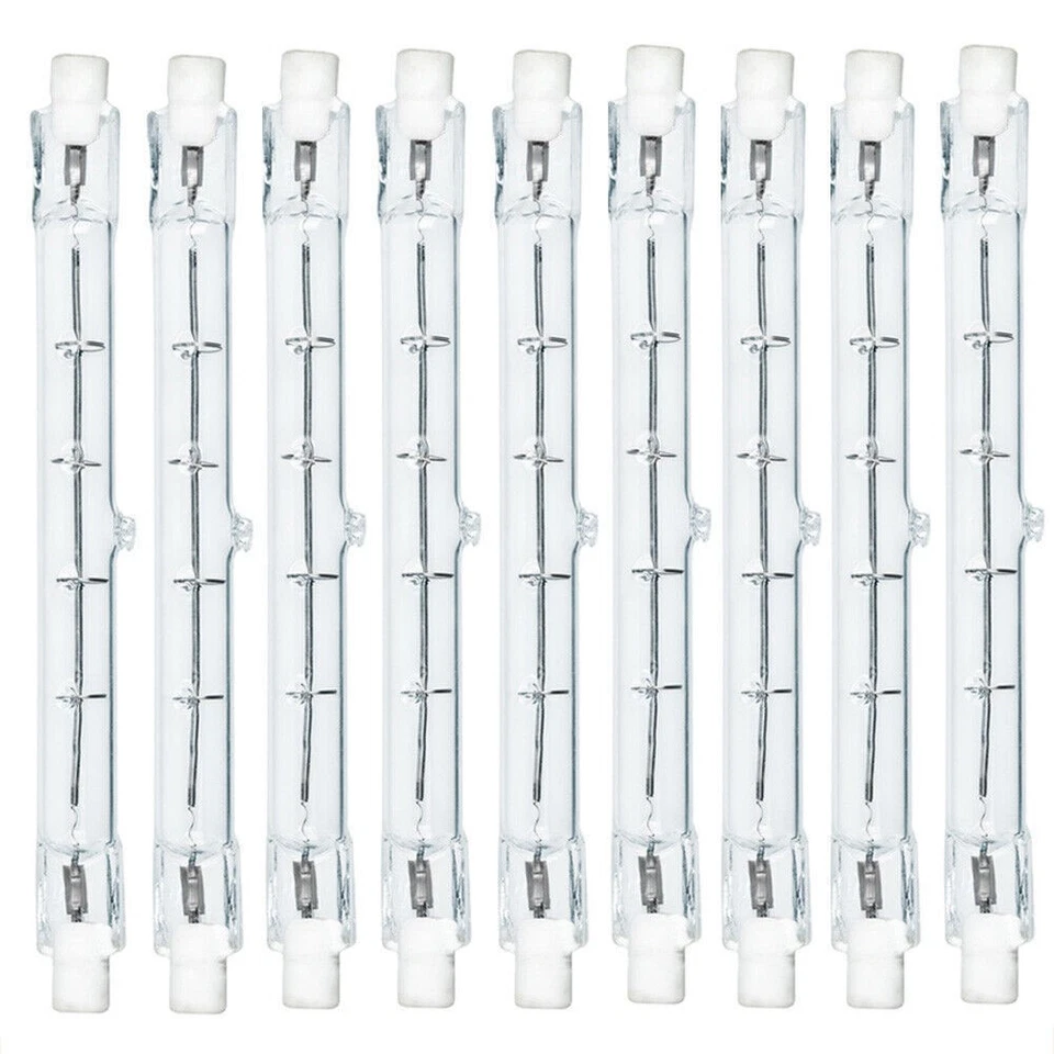 10x Halogen R7s 120W = 150W 118mm Halogenstab warmweiß 2900K dimmbar - Bild 2 von 3