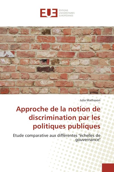 Julia Mathavon | Approche De La Notion De Discrimination Par Les Politiques...-image