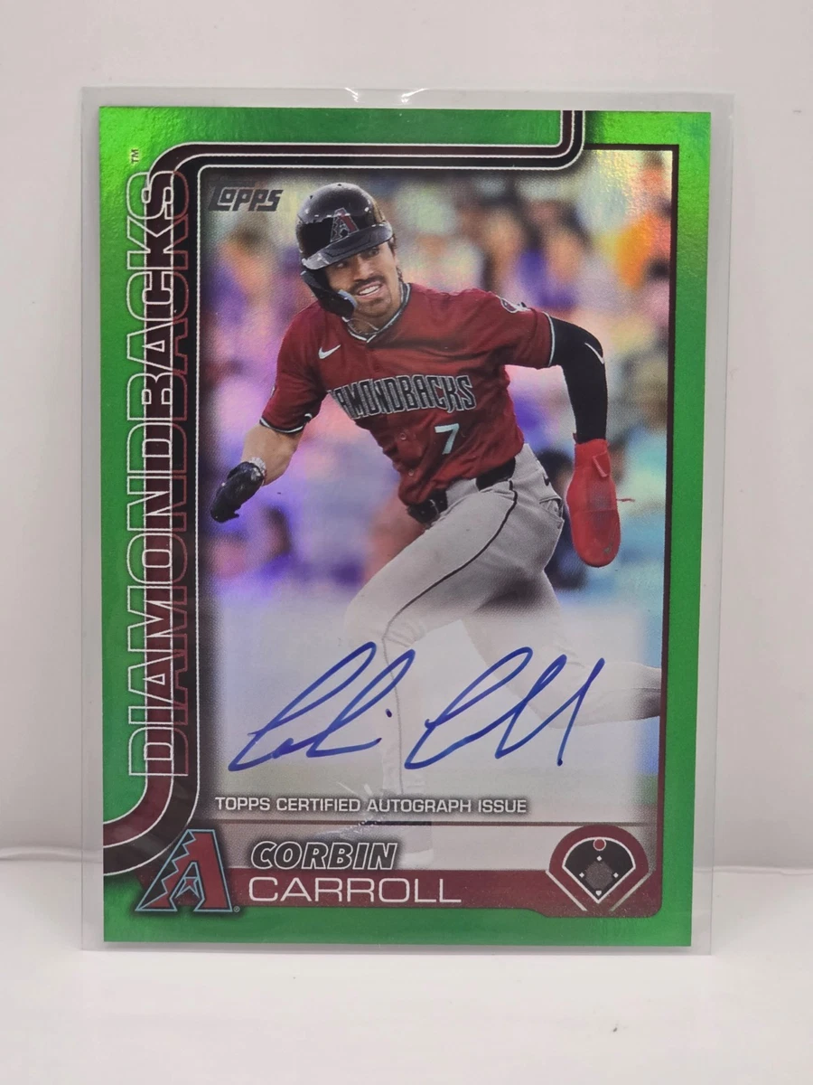 2025 Topps Tier One コービンキャロル 直筆サインカード 2025 Topps Series 1 - Corbin Carroll #78 for sale | eBay