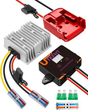 18V to 12V Step Down Converter for Milwaukee M18 Battery, 15A Power Adapter