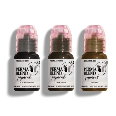 - Cool Eyebrow Tattoo Set - Microblading Pigment + Eyebrow Tattoo Ink for Per...