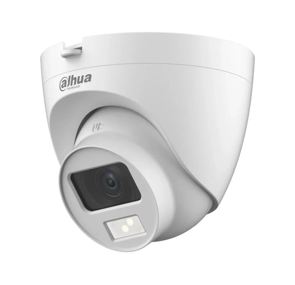 Telecamera Dome Dahua 5MP, microfono, IR + Led Bianco 20m - Immagine 2 di 2