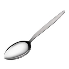Chef Kunz Spoon Silver Stainless Steel 2 Tbsp Basting Spoon, 9 Inch Solid