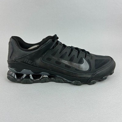 Nike Reax 8 TR Herren Sneaker Gr. UK10,5 Triple Black Low Training Sportschuhe