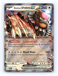 Bloodmoon Ursaluna ex 177 Scarlet & Violet Promo Card