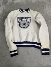 Vintage 90s Dallas Cowboys NFL Sweatshirt Men s Size Large Gray